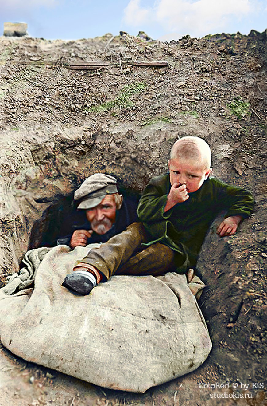 В укрытии...