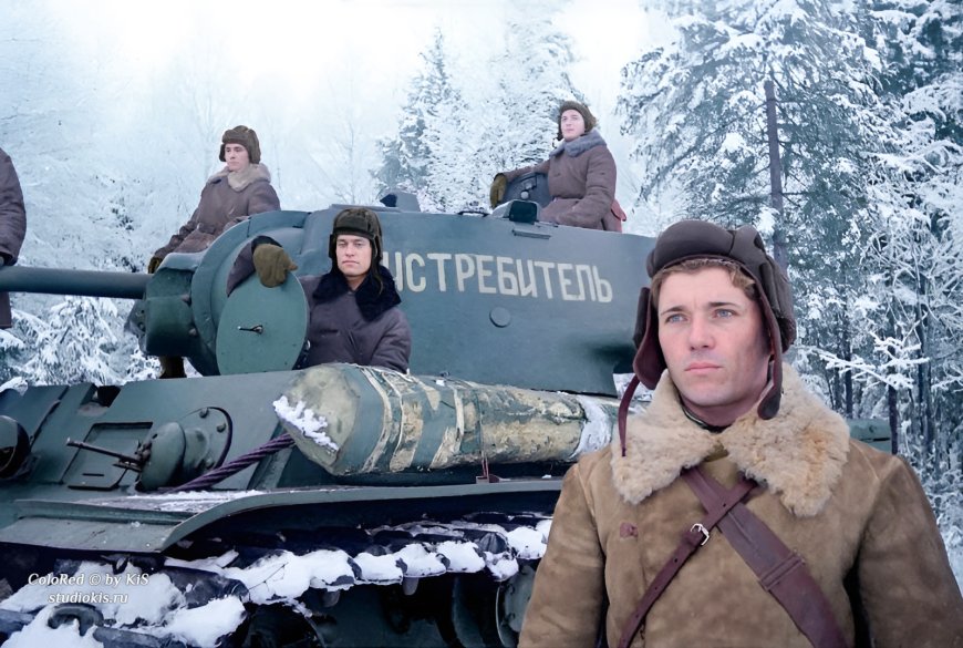 Экипаж танка КВ-1 «Истребитель»